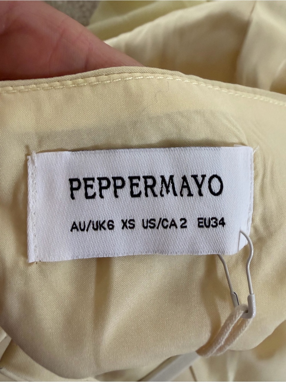Peppermayo Asteria Maxi Dress - yellow - Picture 6 of 6